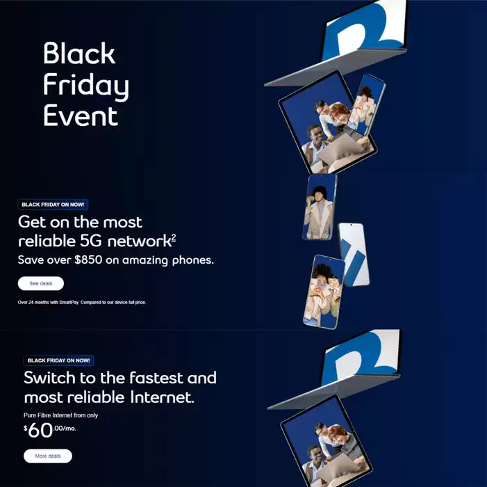 Bell catalogue in Montreal | Black Friday Event | 2024-11-21 - 2024-11-29