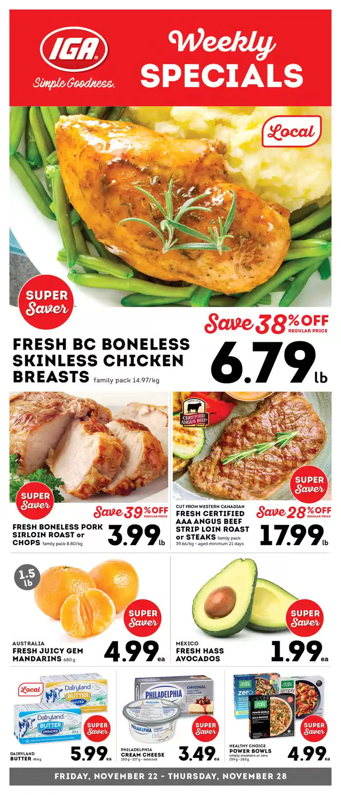 Market Place IGA catalogue in Vancouver | Market Place IGA weekly flyer | 2024-12-22 - 2024-12-28