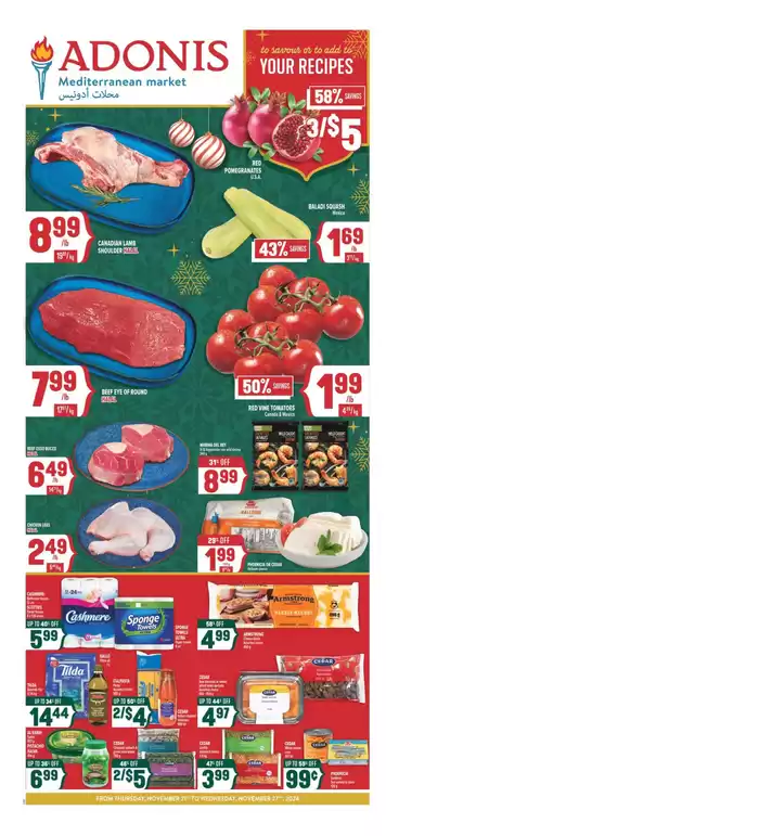 Marché Adonis catalogue | Current bargains and offers | 2024-11-21 - 2024-11-27