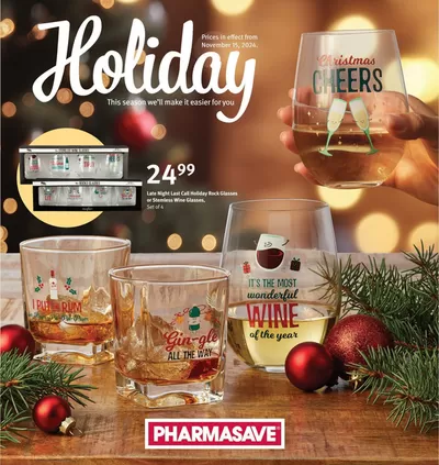 Pharmasave catalogue in Killaloe | Attractive special offers for everyone | 2024-11-15 - 2024-12-24