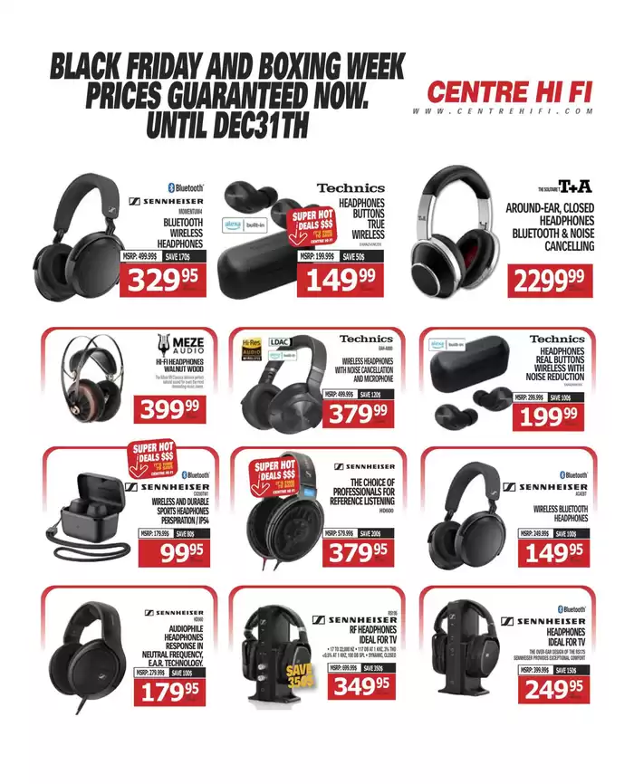 Centre Hi-Fi catalogue in Saint-Hilarion QC | Weekly Flyer | 2024-11-22 - 2024-11-28