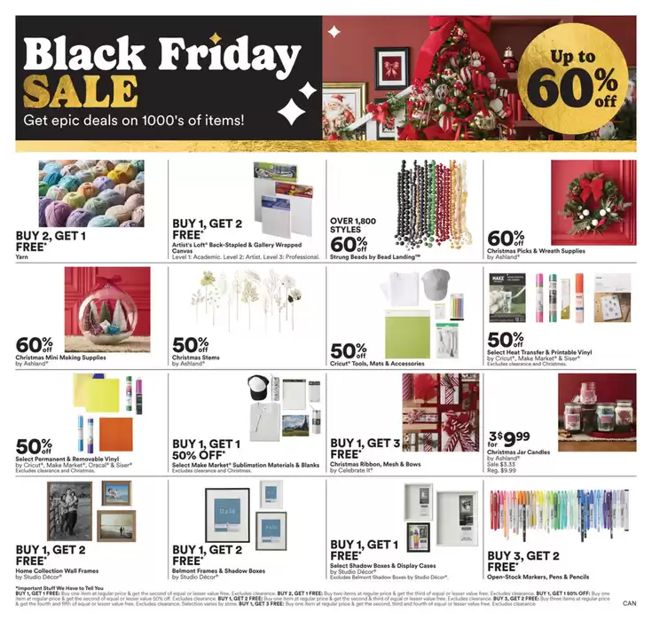 Michaels catalogue in New Minas | 11/22 Weekly Ad Canada | 2024-11-22 - 2024-12-01