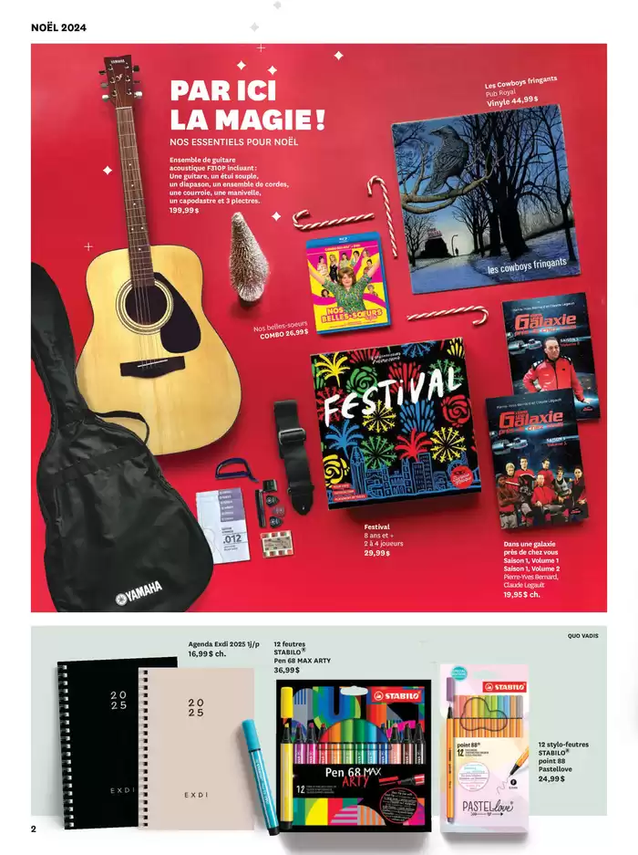 Archambault catalogue in Saguenay | CONSULTEZ NOTRE CATALOGUE DE NOËL | 2024-11-22 - 2024-12-24