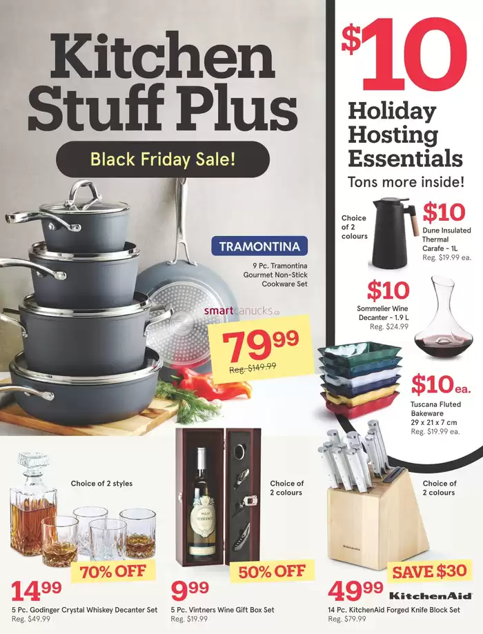 Kitchen Stuff Plus catalogue in Richmond Hill | Kitchen Stuff Plus weeky flyer | 2024-11-21 - 2024-12-01