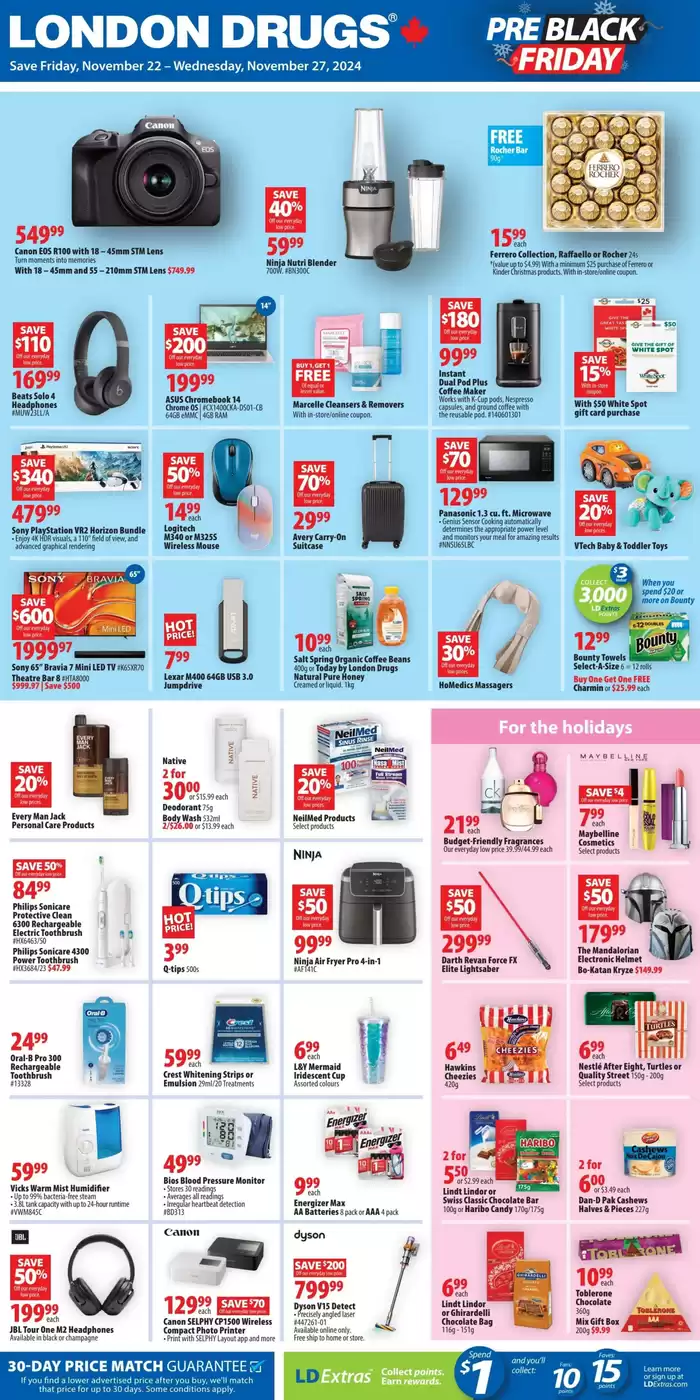 London Drugs catalogue in Winnipeg | Top deals and discounts | 2024-11-22 - 2024-11-27