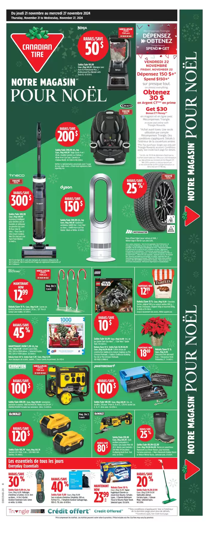 Canadian Tire catalogue in La Malbaie | Top deals for all customers | 2024-11-21 - 2024-11-27