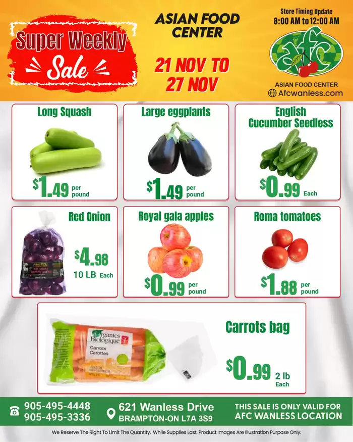 Asian Food Centre catalogue in North York | Super Weekly Sale | 2024-11-22 - 2024-11-27