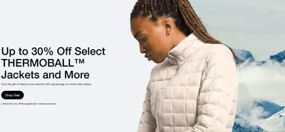 Sport offers in North York | Up To 30% Off in The North Face | 2024-11-22 - 2024-12-06