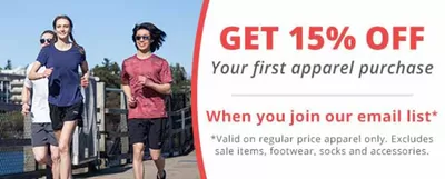 Sport offers in Oshawa | Get 15% Off in Running Room | 2024-11-22 - 2024-12-06