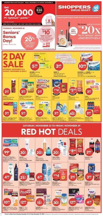 Grocery offers in Halifax | Shoppers Drug Mart Weekly ad in Shoppers Drug Mart | 2024-11-23 - 2024-11-29