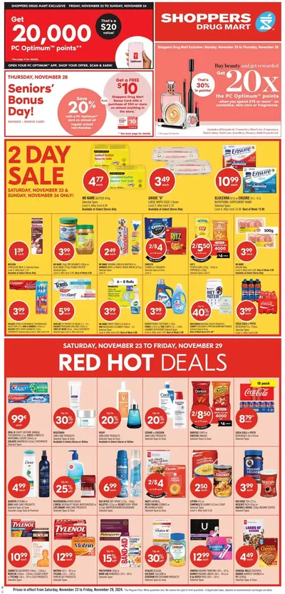 Shoppers Drug Mart catalogue in Brantford | Special offers for you | 2024-11-23 - 2024-11-29