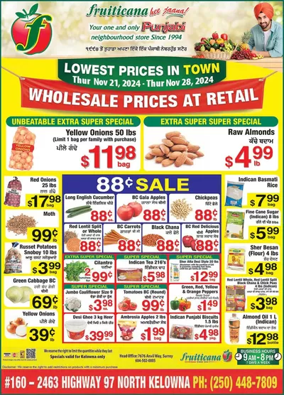 Fruiticana catalogue in Richmond | Exclusive bargains | 2024-11-23 - 2024-12-07