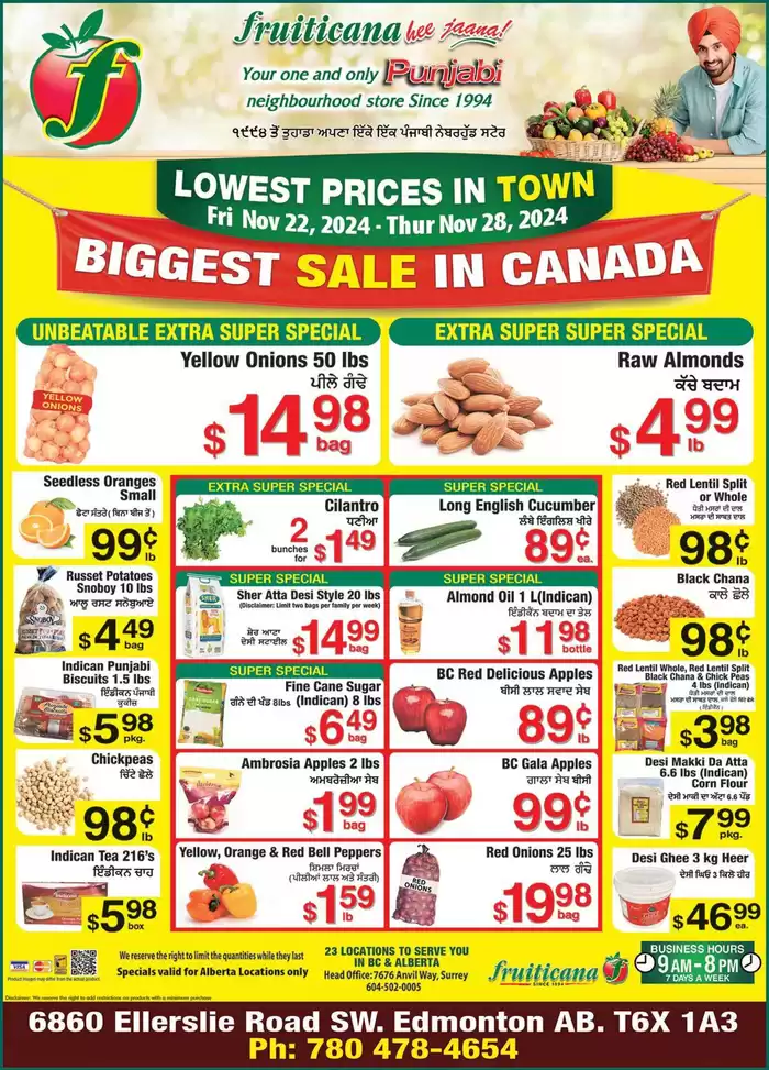 Fruiticana catalogue in Richmond | Top offers for all bargain hunters | 2024-11-23 - 2024-12-07