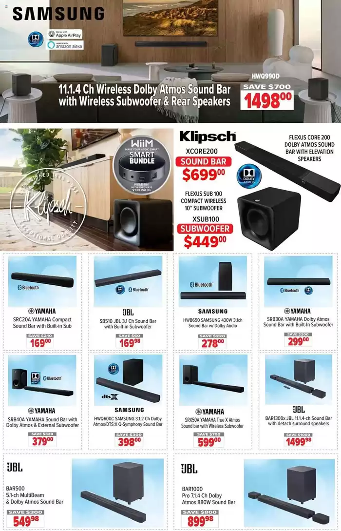 2001 Audio Video catalogue in Kitchener | 2001 Audio Video weekly flyer | 2024-11-22 - 2024-11-28