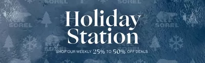 Clothing, Shoes & Accessories offers in Ayer's Cliff | Holiday Station 25-50% Off in Sorel | 2024-11-25 - 2024-12-09