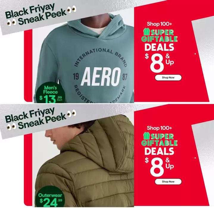 Aeropostale catalogue in Ottawa | Black Friday Sneak Peek | 2024-11-25 - 2024-11-28