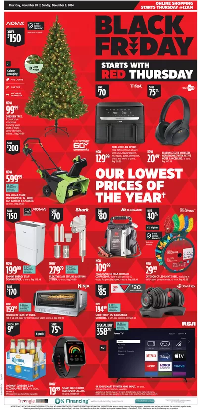 Canadian Tire catalogue in Riviere-Verte | Exclusive bargains | 2024-11-28 - 2024-12-08