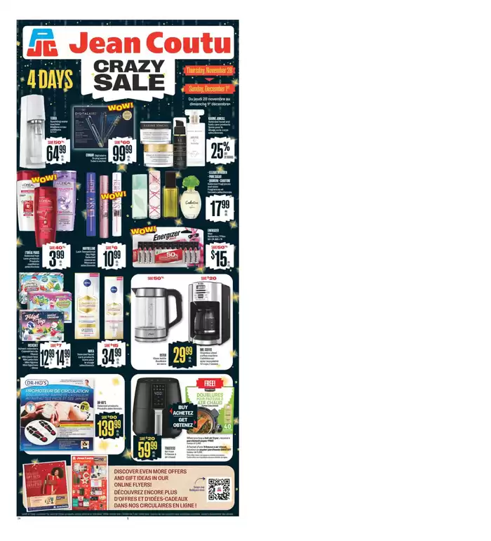 Jean Coutu catalogue in Riverside-Albert | Exclusive bargains | 2024-11-28 - 2024-12-04