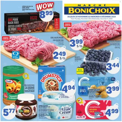 Grocery offers in CAP-AUX-MEULES | Exclusive deals and bargains in Marché Bonichoix | 2024-11-28 - 2024-12-04