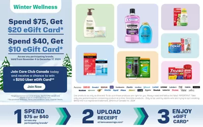 Pharmacy & Beauty offers in Fort McMurray | Get Your eGift Card for Winter Wellness in Aveeno | 2024-11-26 - 2024-12-17