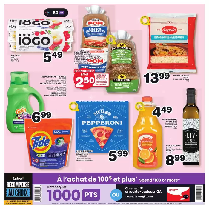 IGA catalogue in Chibougamau | Special offers for you | 2024-11-28 - 2024-12-04