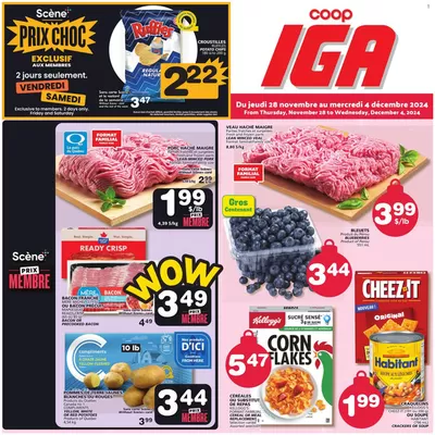 Grocery offers in Richmond QC | Special offers for you in IGA | 2024-11-28 - 2024-12-04