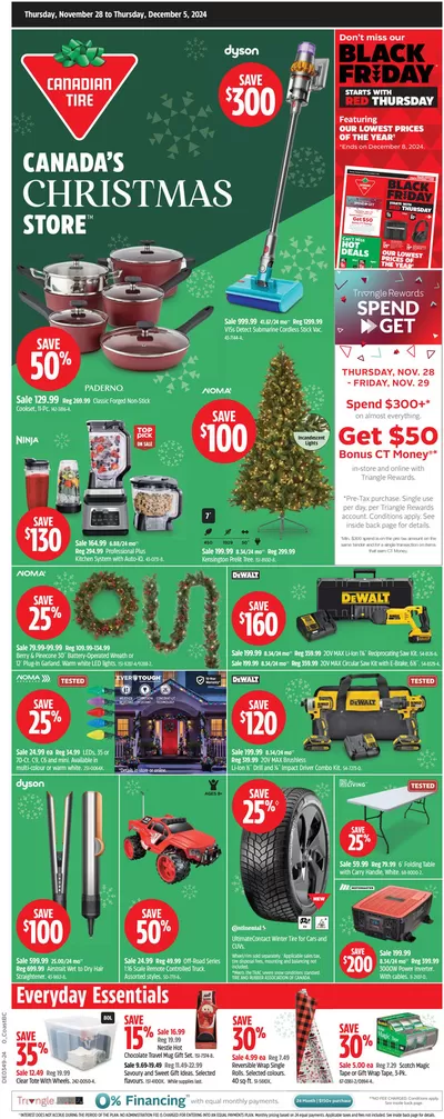 Canadian Tire catalogue in Terrace | Great offer for bargain hunters | 2024-11-28 - 2024-12-05