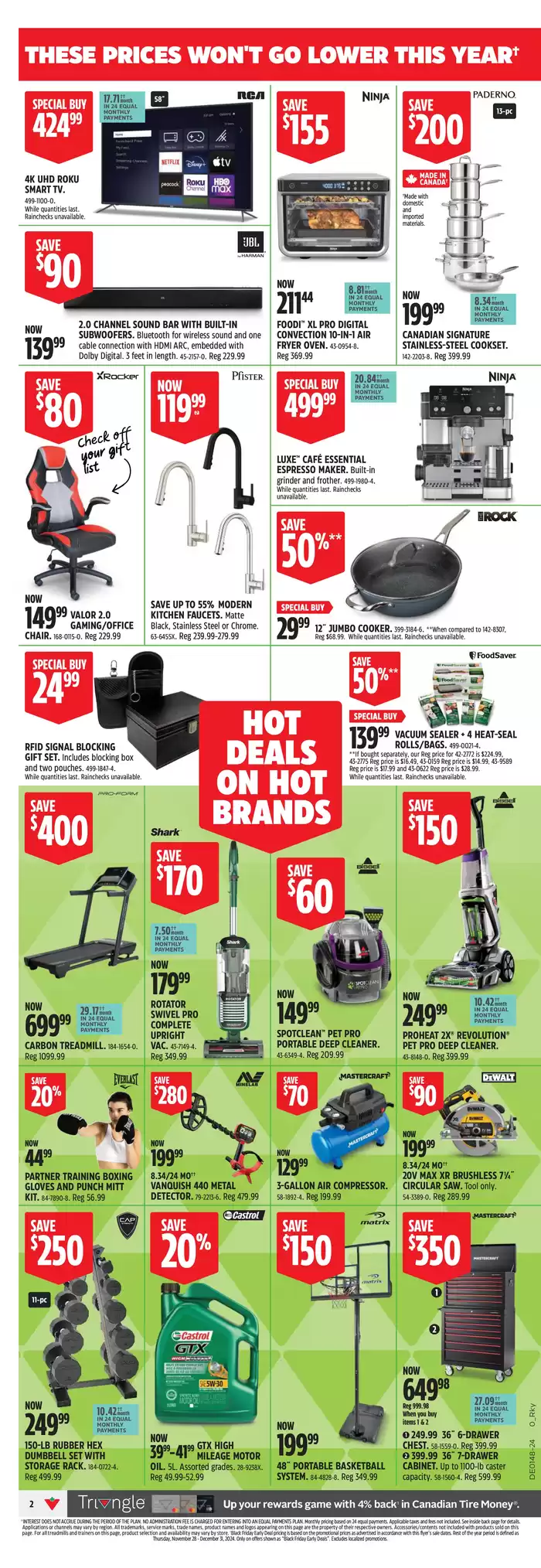 Canadian Tire catalogue in High Level | Current bargains and offers | 2024-11-21 - 2024-11-27