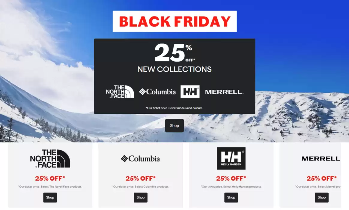 Sports Experts catalogue in Whitehorse | Black Friday 25% Off New Collections | 2024-11-26 - 2024-11-29