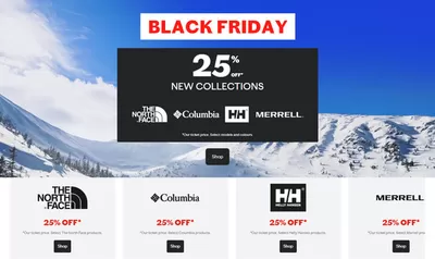 Sport offers in Whitehorse | Black Friday 25% Off New Collections in Sports Experts | 2024-11-26 - 2024-11-29