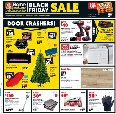 Home Hardware catalogue in Antigonish | Discounts and promotions | 2024-11-28 - 2024-12-04