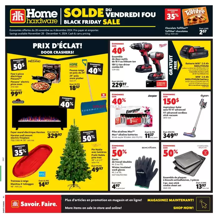 Home Hardware catalogue in Antigonish | Offers for bargain hunters | 2024-11-28 - 2024-12-04