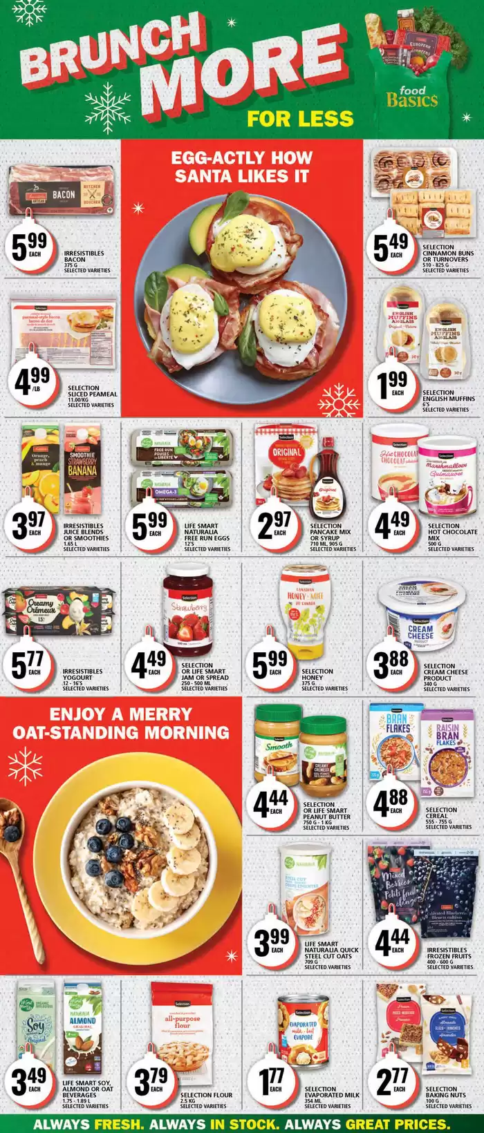 Food Basics catalogue in Sarnia | Great offer for all customers | 2024-11-28 - 2024-12-04