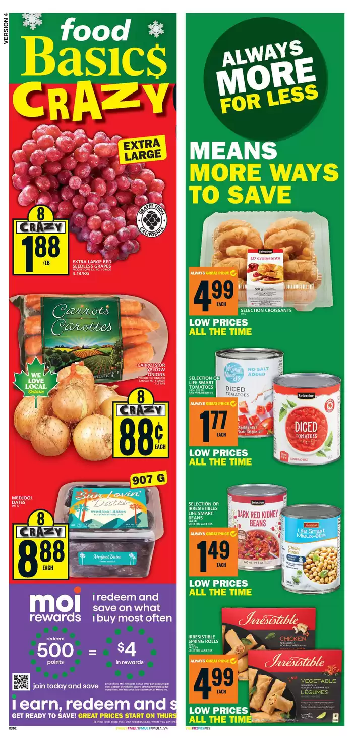 Food Basics catalogue in Markham | Top offers for all bargain hunters | 2024-11-28 - 2024-12-04