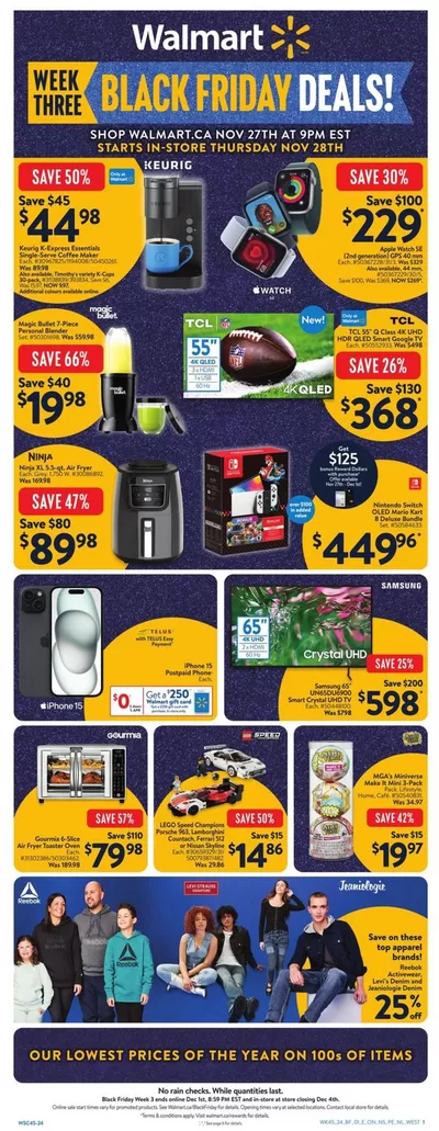 Walmart catalogue in Vaughan | Great offer for all customers | 2024-11-27 - 2024-12-11