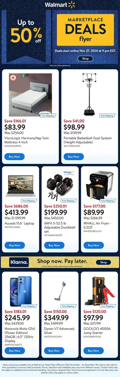 Walmart catalogue in Vaughan | Special offers for you | 2024-11-27 - 2024-12-11