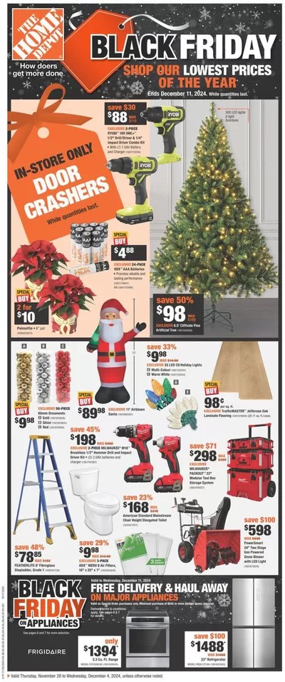 Home Depot catalogue in Nanaimo | Current bargains and offers | 2024-11-28 - 2024-12-12