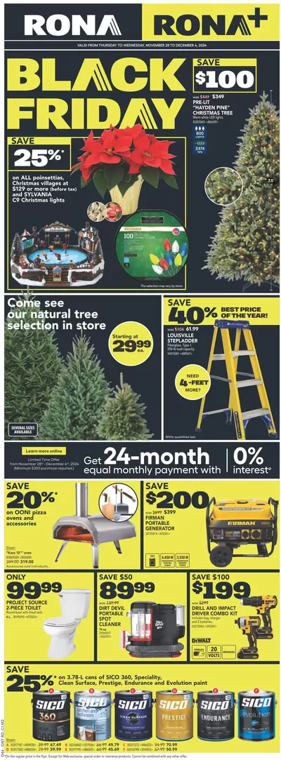 Garden & DIY offers in North York | Great discounts on selected products in RONA | 2024-11-28 - 2024-12-04