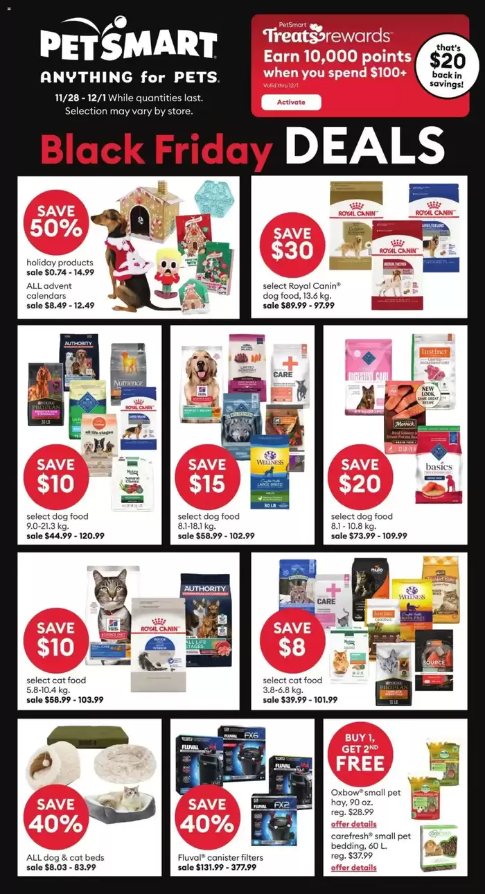 Petsmart catalogue in Calgary | Petsmart weekly flyer | 2024-11-28 - 2024-12-01