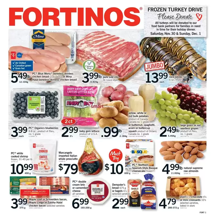 Fortinos catalogue in Hamilton | Fortinos weekly flyer | 2024-11-28 - 2024-12-04