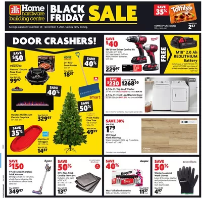 Home Hardware catalogue in Toronto | Discounts and promotions | 2024-11-28 - 2024-12-04