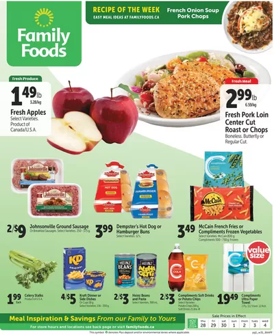 Family Foods catalogue in The Pas | Family Foods weekly flyer | 2024-11-28 - 2024-12-12