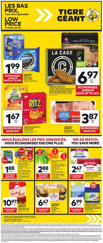 Giant Tiger catalogue in Beloeil | Great offer for bargain hunters | 2024-11-27 - 2024-12-03