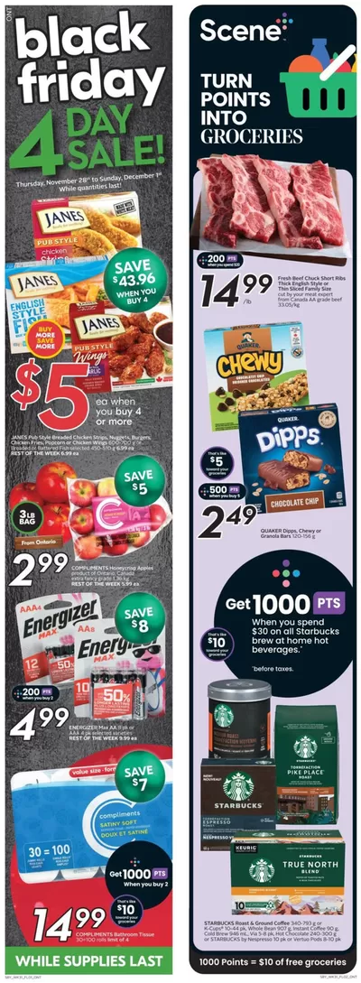 Sobeys catalogue in Winnipeg | Great discounts on selected products | 2024-11-28 - 2024-12-04