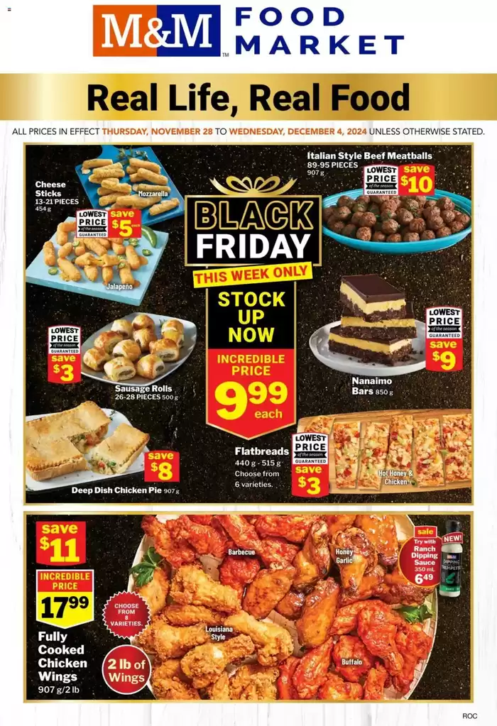 M&M Meat Shops catalogue in Hamilton | M&M Meat Shops weekly flyer | 2024-11-28 - 2024-12-04