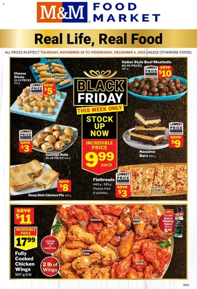 M&M Meat Shops catalogue in Coquitlam | M&M Meat Shops weekly flyer | 2024-11-28 - 2024-12-04