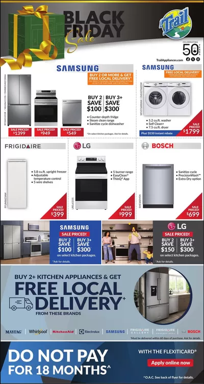 Electronics offers in Vancouver | Black Friday Deals in Trail Appliances | 2024-11-28 - 2024-12-04