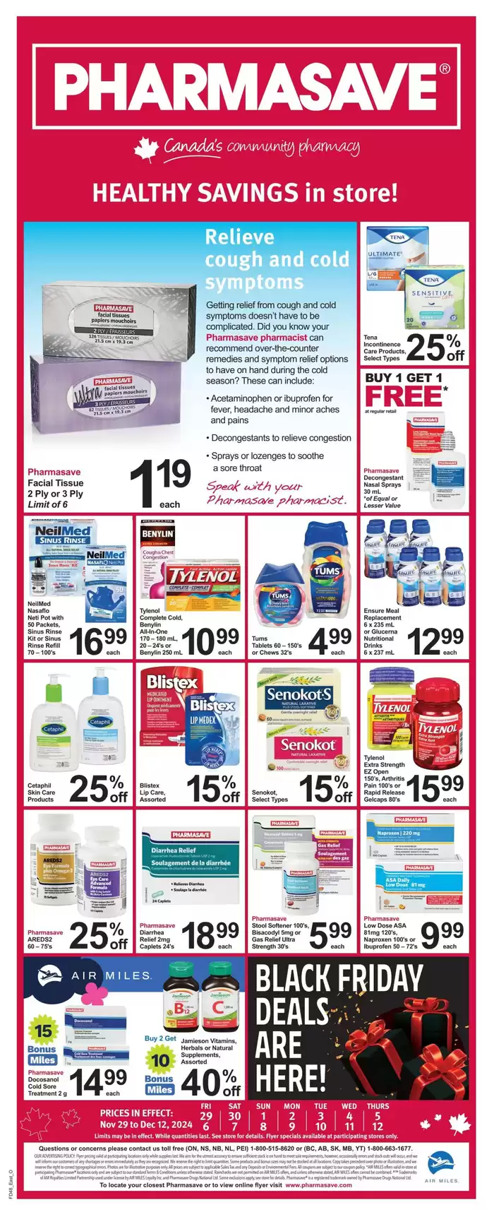 Pharmasave catalogue in Kamloops | Top offers for smart savers | 2024-11-29 - 2024-12-12