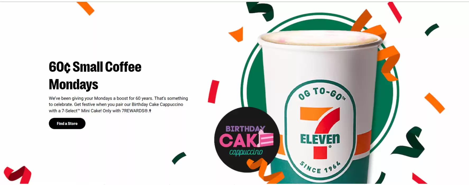 7 Eleven catalogue in Toronto | 60¢ Small Coffee Mondays | 2024-12-02 - 2024-12-16