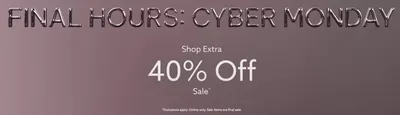 Clothing, Shoes & Accessories offers in Kitchener | Cyber Monday 40% Off in Dynamite | 2024-12-03 - 2024-12-03